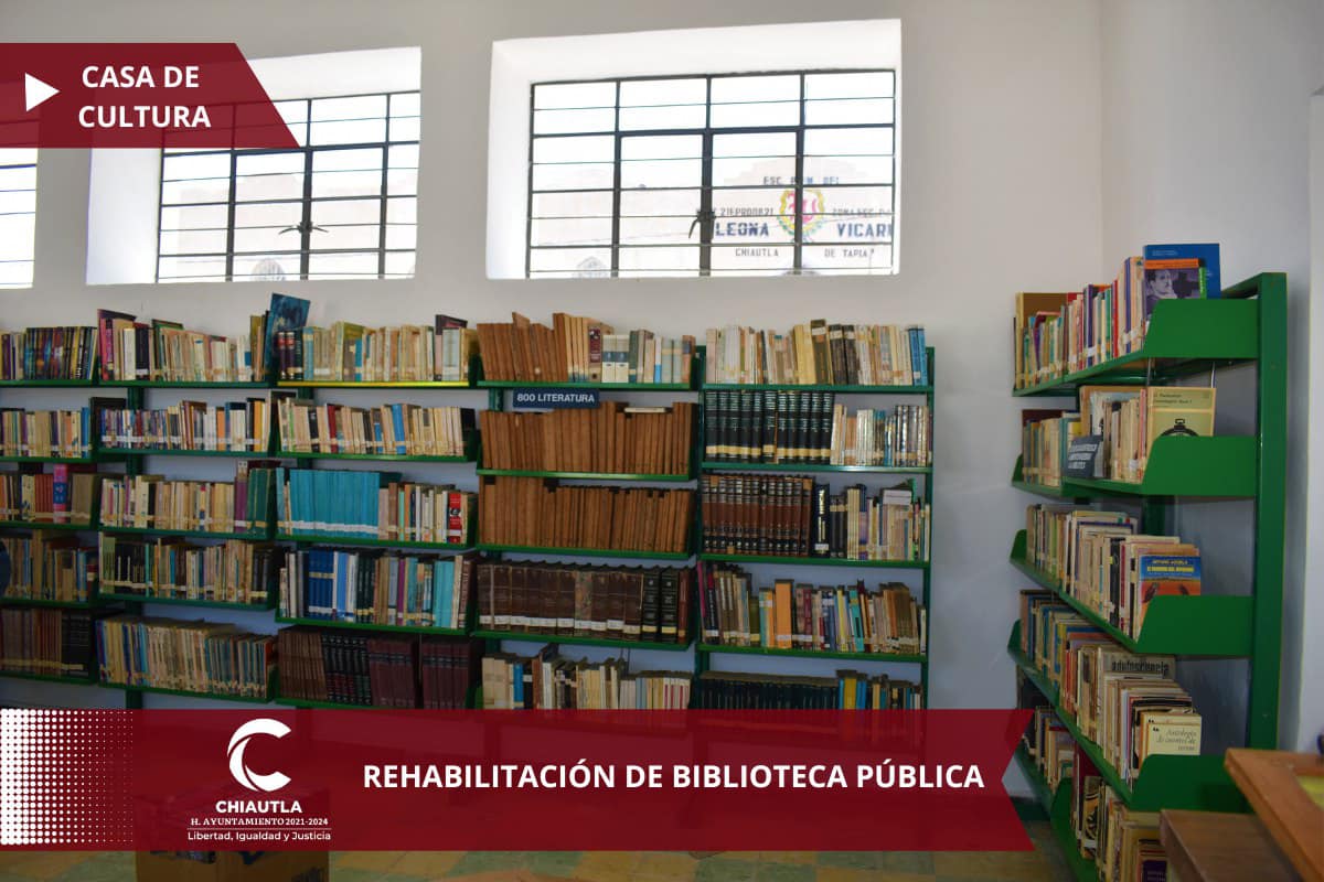 1686760642 669 ¡Excelente dia Chiautla Es un placer informarles que la Biblioteca