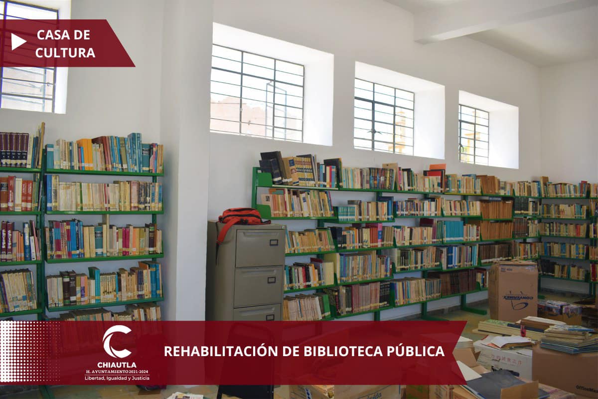 1686760653 458 ¡Excelente dia Chiautla Es un placer informarles que la Biblioteca