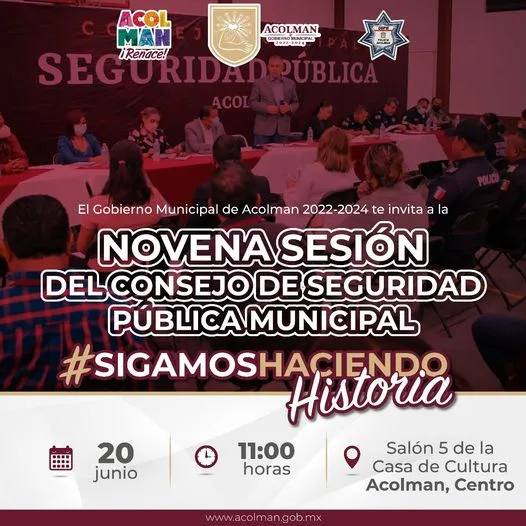 1686761212 Atencion Autoridades Auxiliares del municipio de Acolman se les convoca jpg