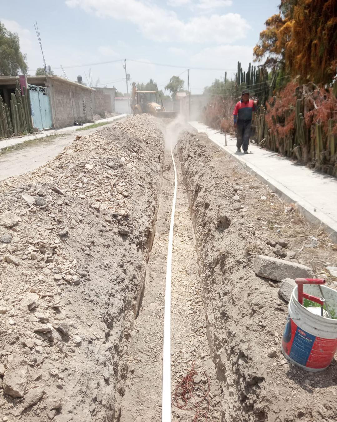 1686774319 699 Rehabilitacion de red de agua potable calle TORAL TEACALCO Otra