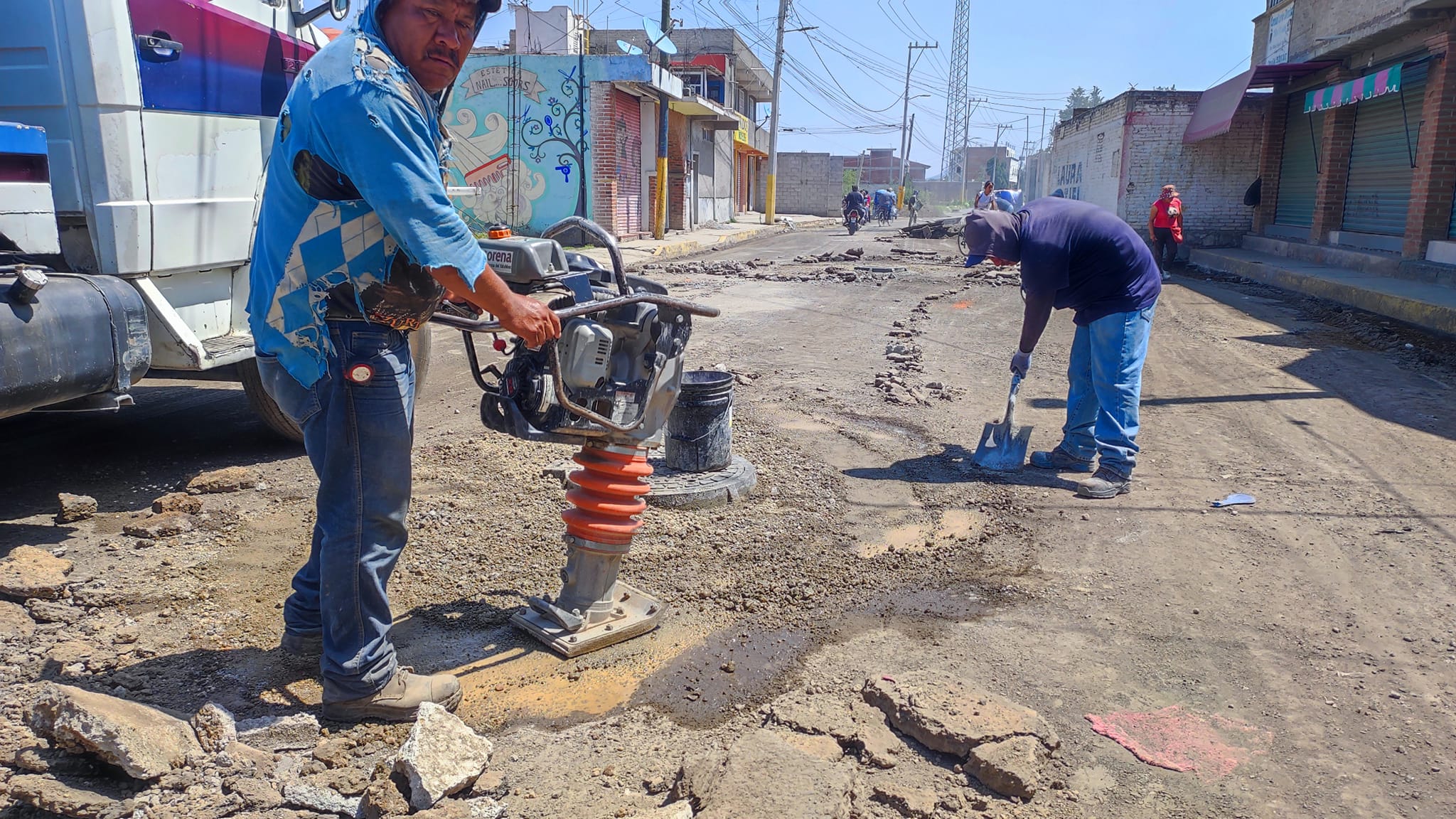 1686831442 256 ¡Seguimos mejorando las vialidades de Chiconcuac