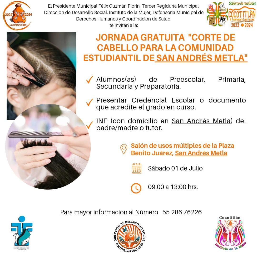 1686831983 799 Jornada Gratuita de Corte de Cabello para la comunidad estudiantil