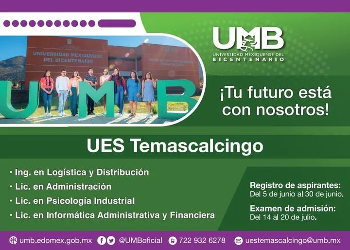 1686843298 UMB Temascalcingo Te compartimos la oferta educativa de la Universidad jpg