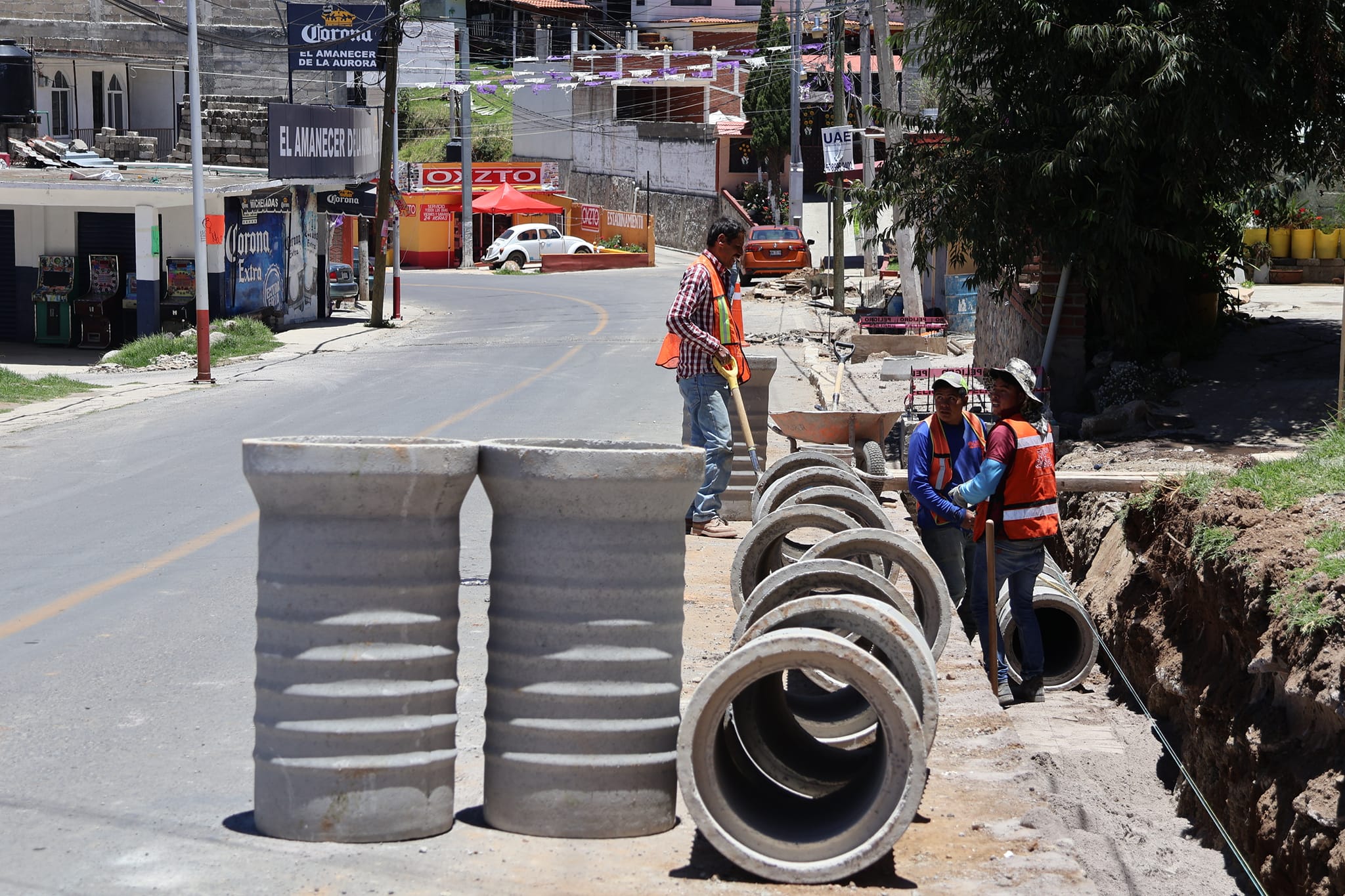 1686864630 93 La Direccion de Obras Publicas trabaja en la CONSTRUCCION DE