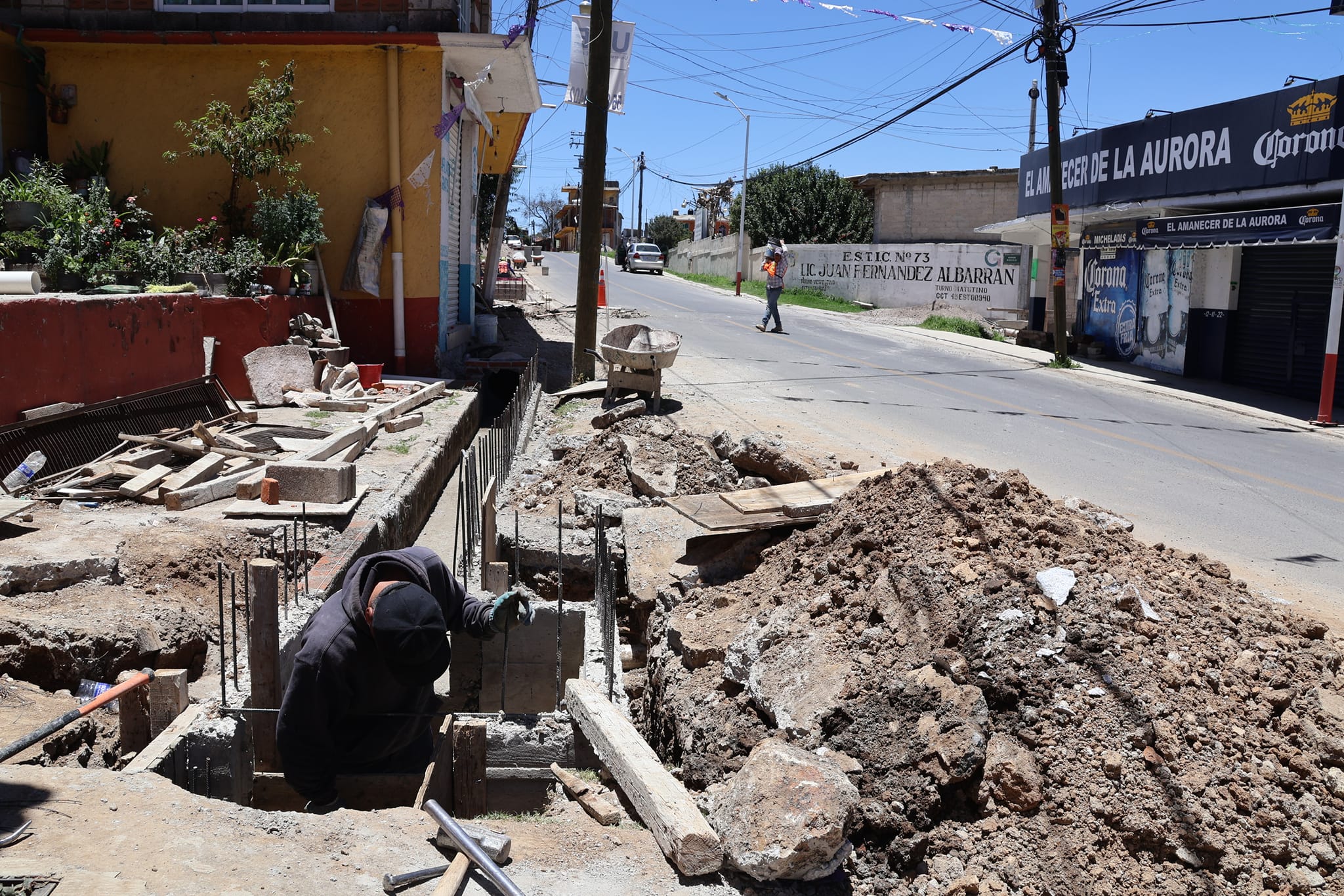 1686864638 277 La Direccion de Obras Publicas trabaja en la CONSTRUCCION DE