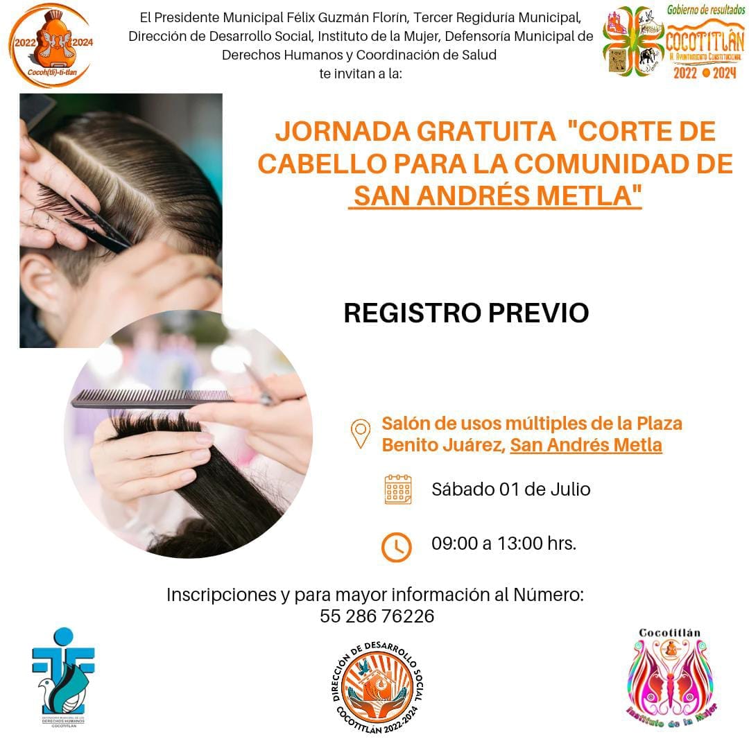 1686916998 603 Jornada Gratuita de Corte de Cabello dirigida a la comunidad