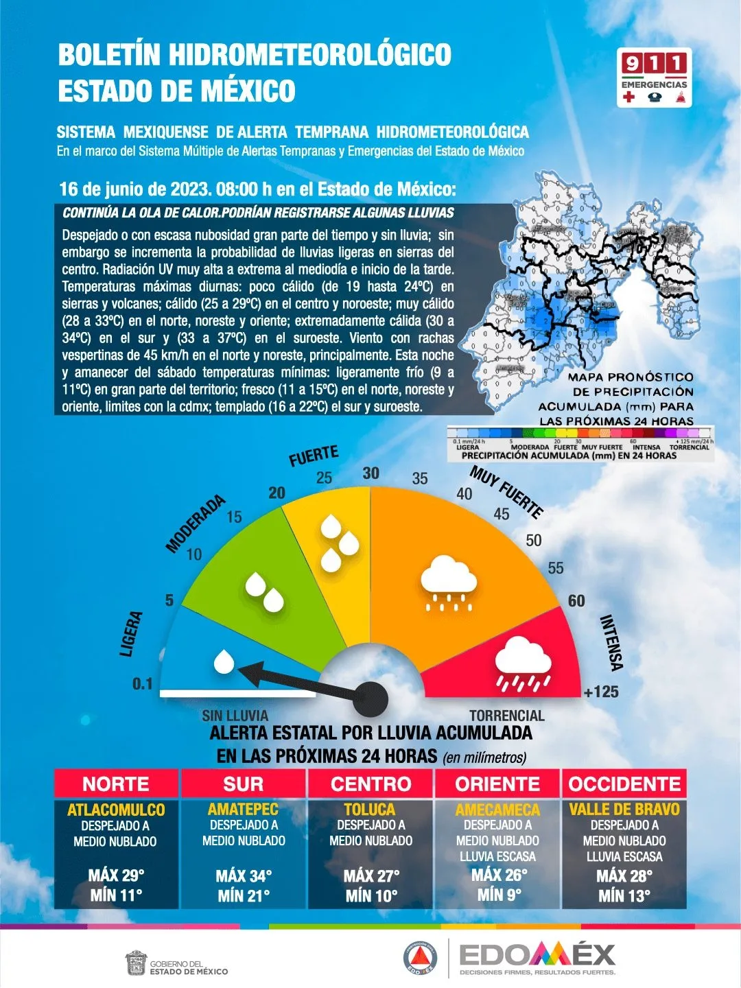 1686931272 BoletinMeteorologico 16 de Junio de 2023 Este viernes en jpg