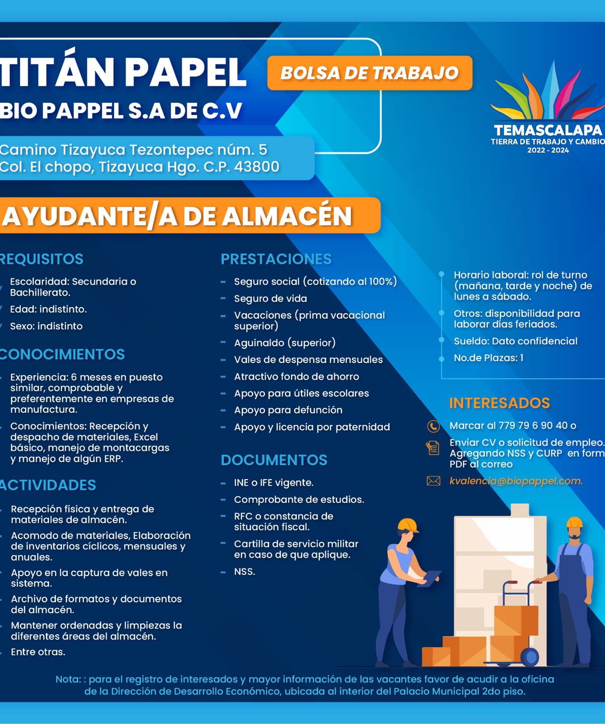 1687113450 700 Empleo Te compartimos las vacantes de empresas interesadas en