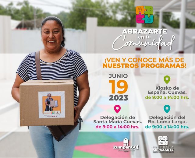 1687126661 AbrazarteEnTuComunidad El Ayuntamiento de Zumpango y el Programa ABRAZARTE se