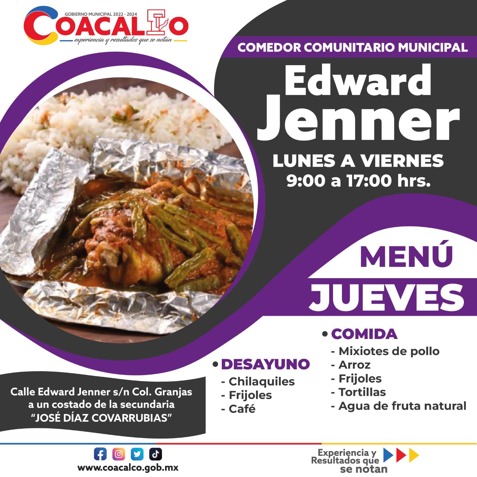 1687191094 103 Checa el menu de la semana que estara disponible en