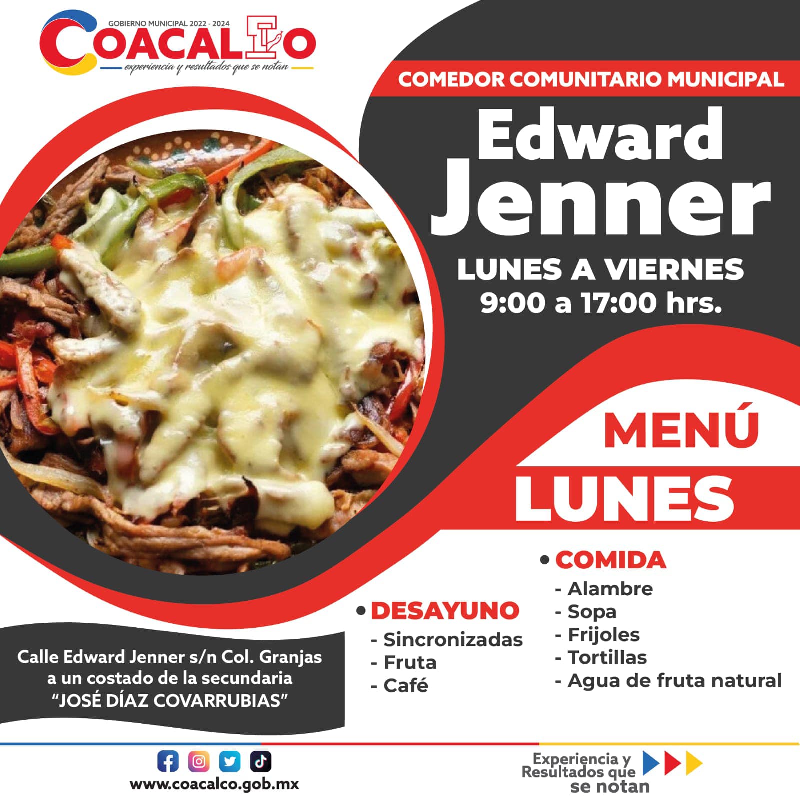 1687191143 Checa el menu de la semana que estara disponible en