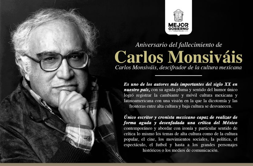 1687263162 Carlos Monsivais se ha convertido en figura obligada de la