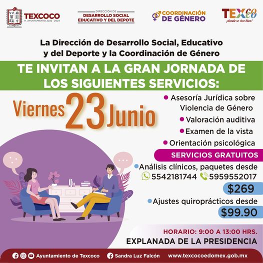 1687285486 El Ayuntamiento de Texcoco y la Coordinacion de Genero invitan