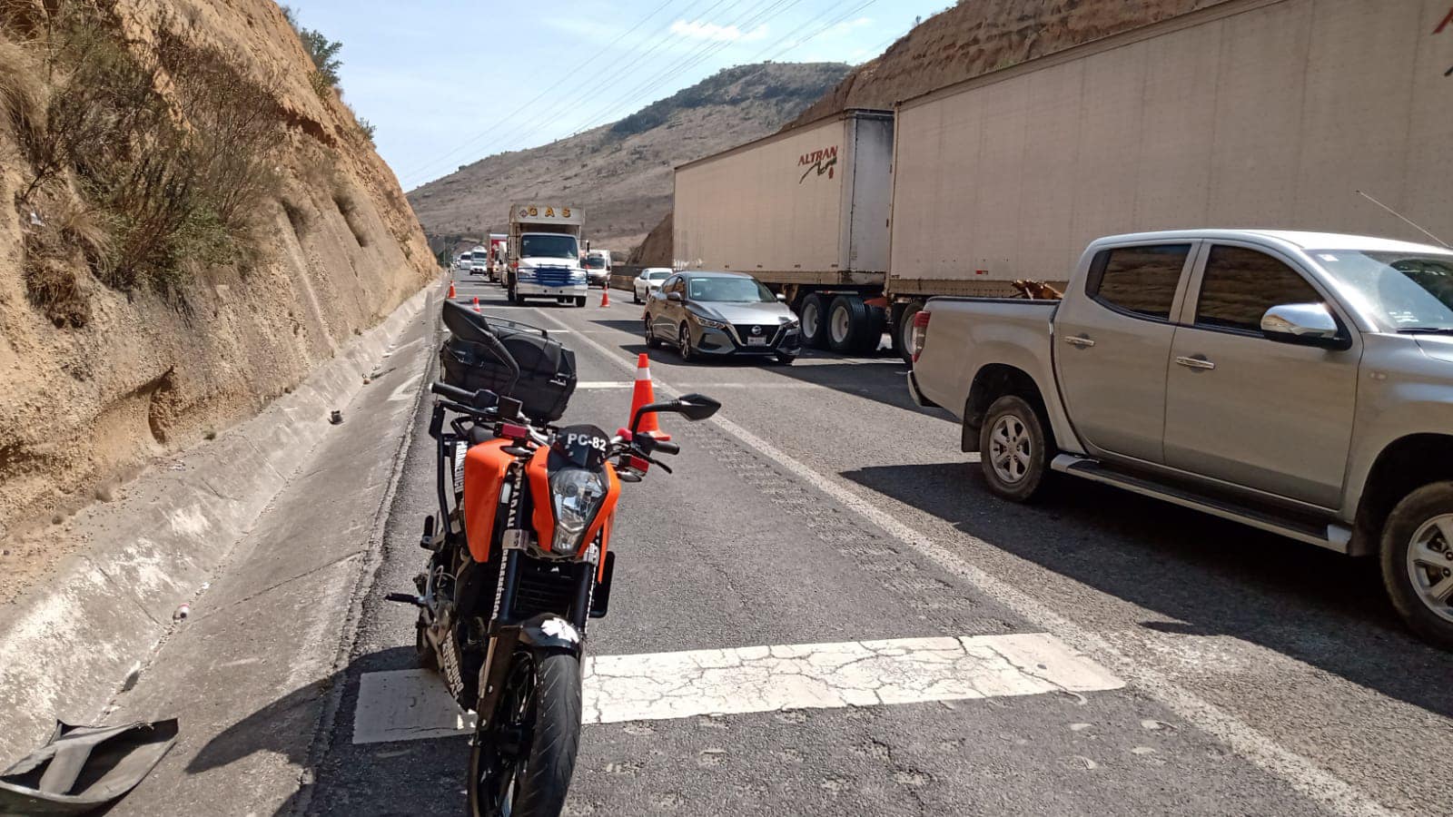 1687363049 259 Aviso a todos los automovilistas que circulan por la autopista