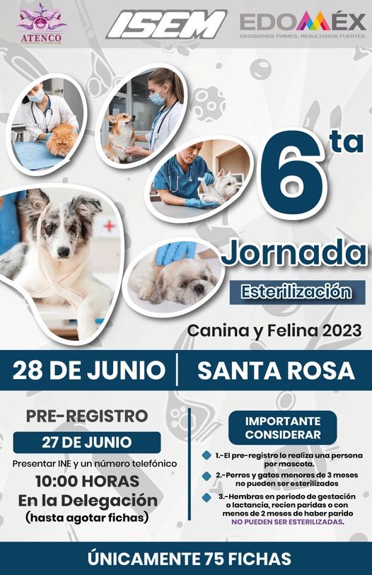 1687370867 SEXTA JORNADA DE ESTERILIZACION CANINA Y FELINA 2023