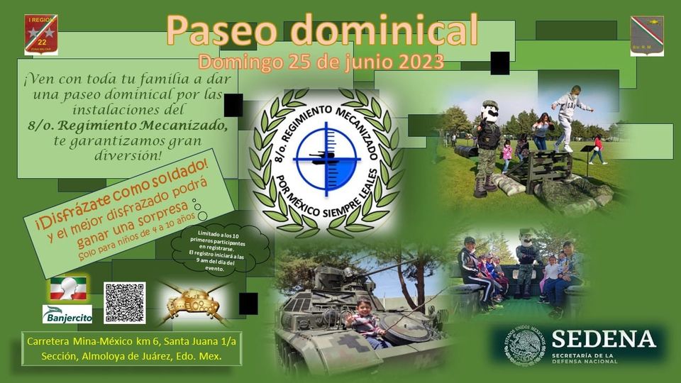 1687435311 Vecinas y vecinos los invitamos a disfrutar de un Paseo