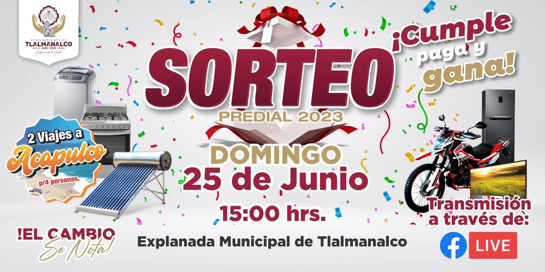 1687464506 Este domingo 25 de junio se llevara a cabo nuestro