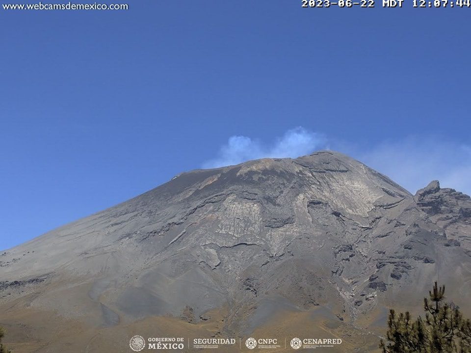 1687466726 466 EL VOLCAN POPOCATEPETL SIGUE ACTIVO EN SEMAFORO AMARILLO FASE 2