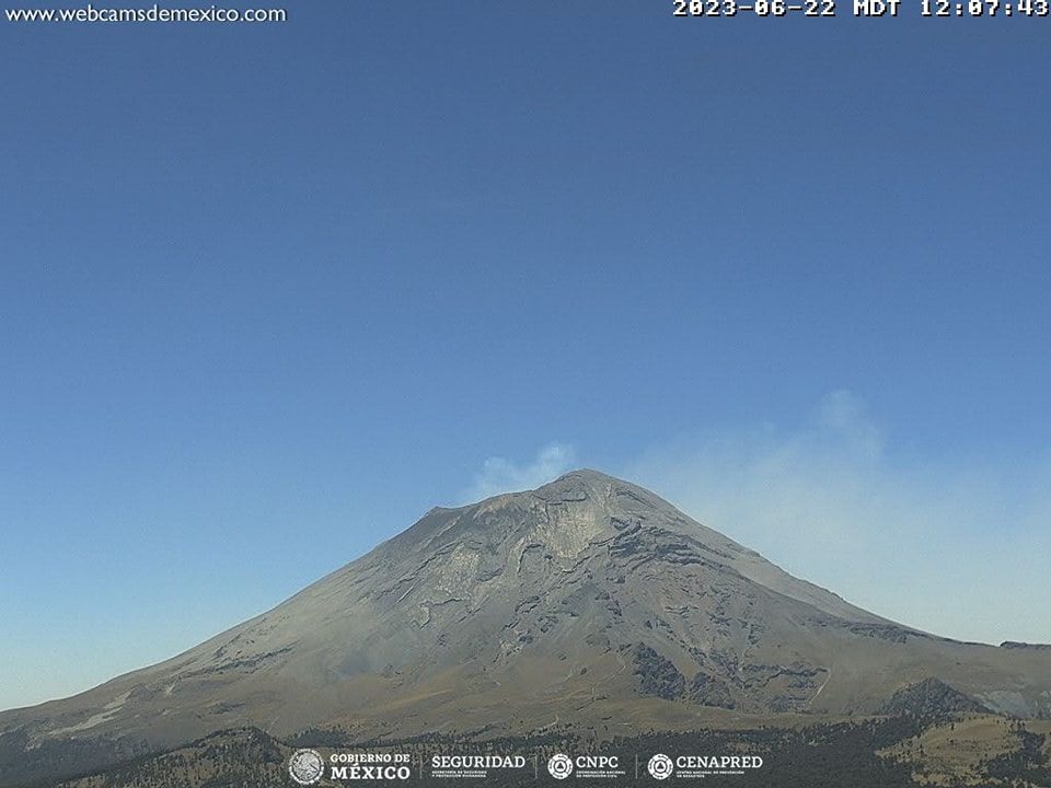 1687466730 695 EL VOLCAN POPOCATEPETL SIGUE ACTIVO EN SEMAFORO AMARILLO FASE 2