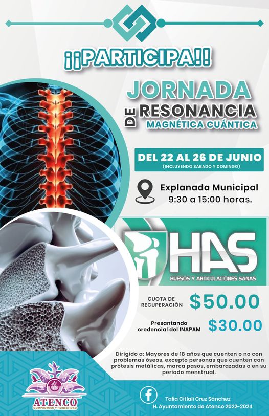 1687470688 JORNADA DE RESONANCIA MAGNETICA CUANTICA A traves de la Jefatura