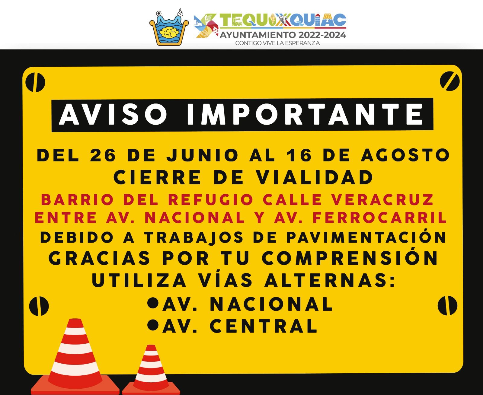 1687471163 607 ATENCION VECINAS Y VECINOS DEL BARRIO DEL REFUGIO Y LA