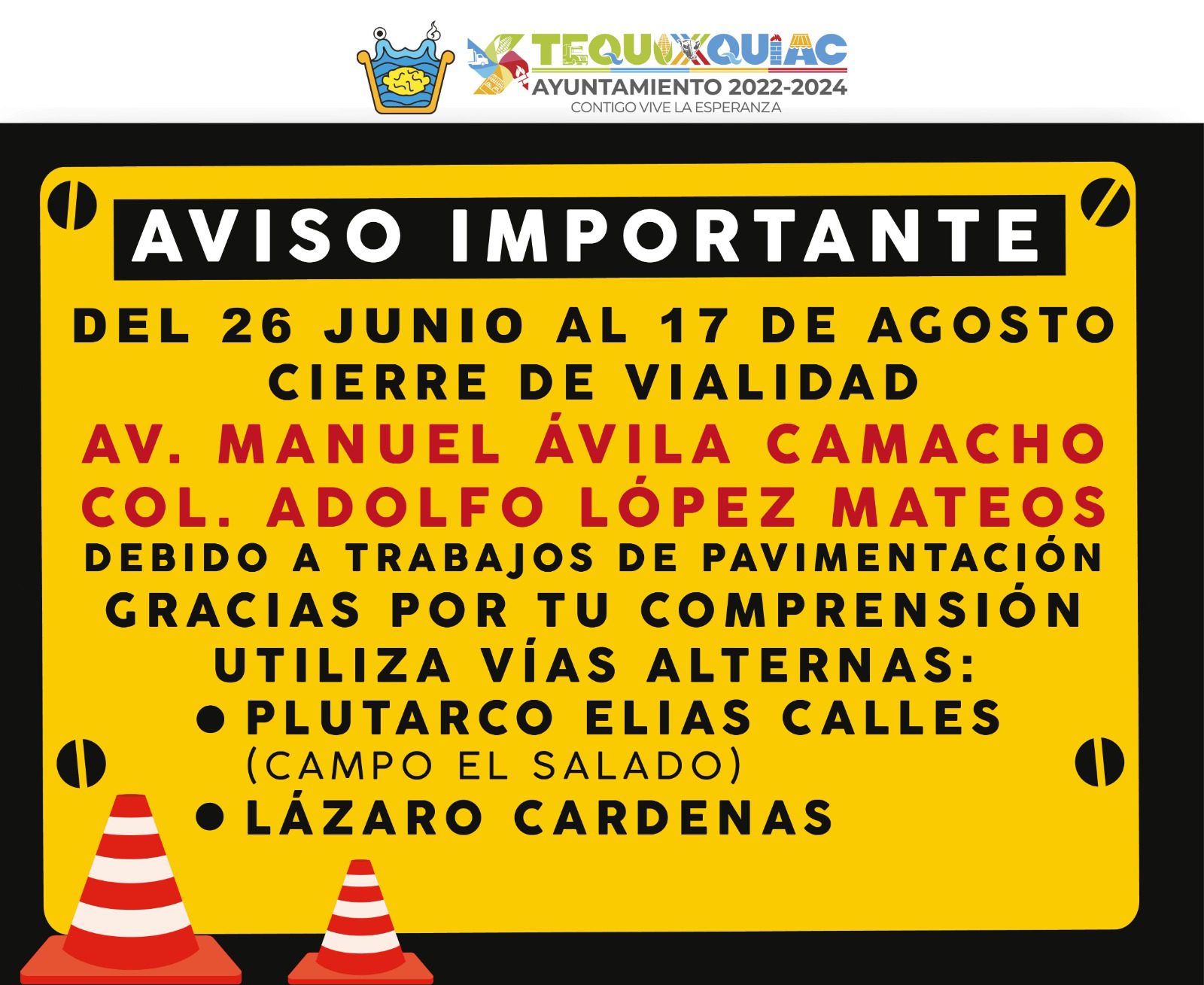 1687471185 ATENCION VECINAS Y VECINOS DEL BARRIO DEL REFUGIO Y LA