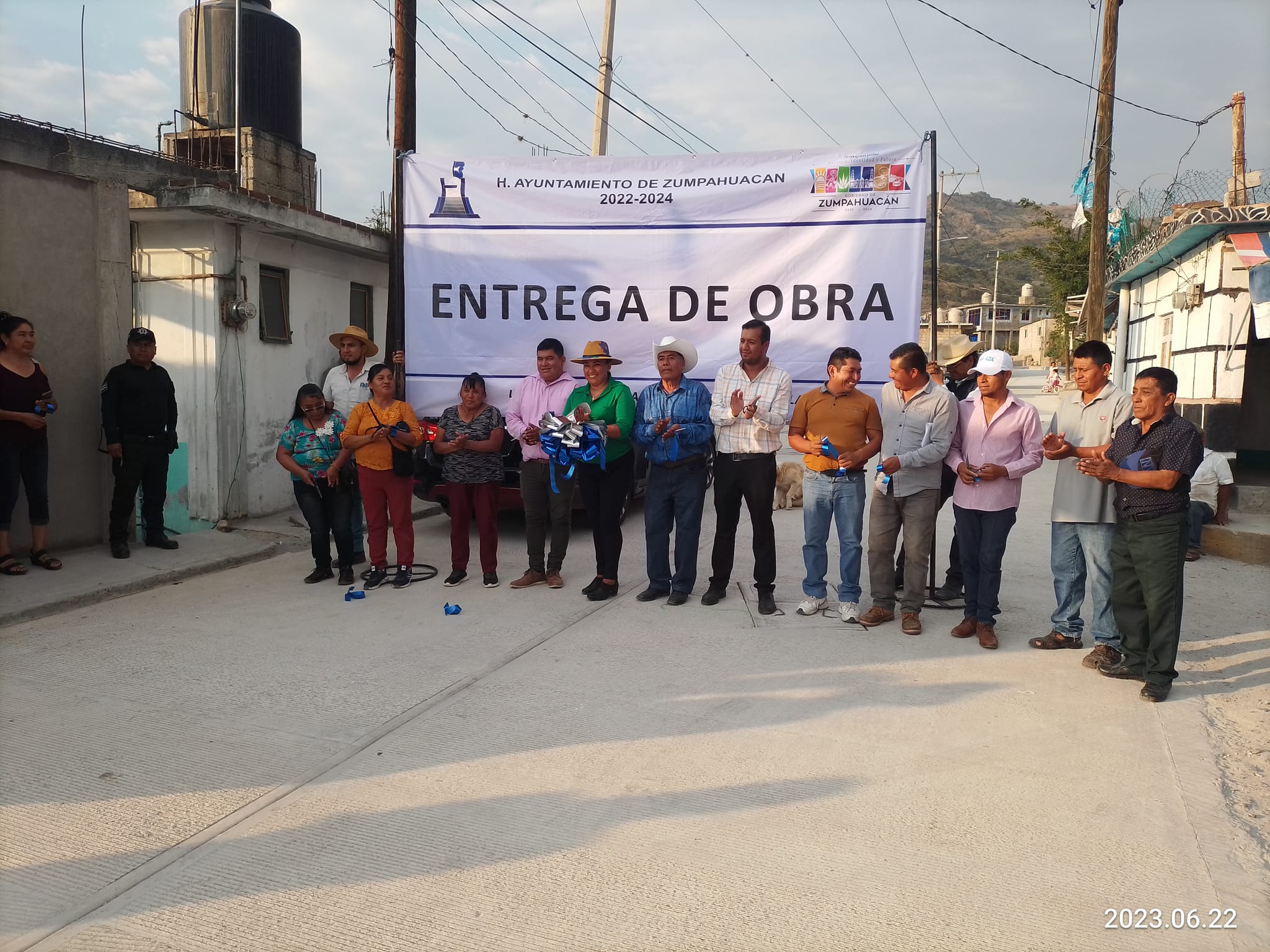 1687525959 60 La presidenta municipal NoraAngelicaFuentesAguilar dio el banderazo de inicio