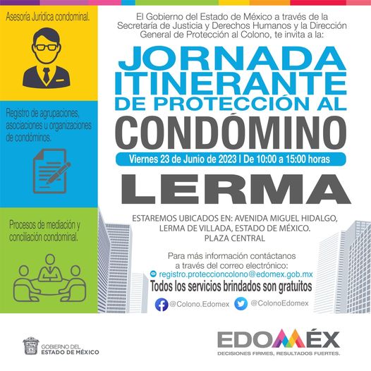 1687535266 Acercate a la jornada itinerante de Proteccion al Condomino y