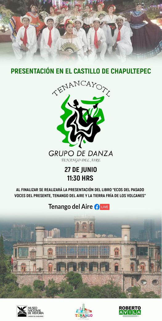 1687541984 Tenango del Aire presente en el castillo de Chapultepec con