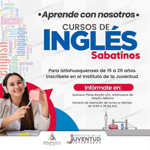 1687556809 Acercate al Instituto de la Juventud Ixtlahuaca y aprende Ingles