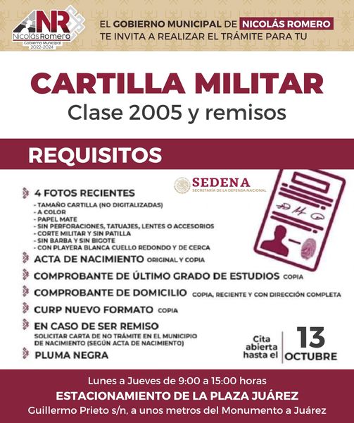 1687610833 Si naciste en 2005 acude a tramitar tu Cartilla del