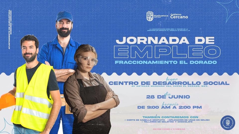 1687620056 Jornada de Empleo Invitamos a toda la ciudadania a