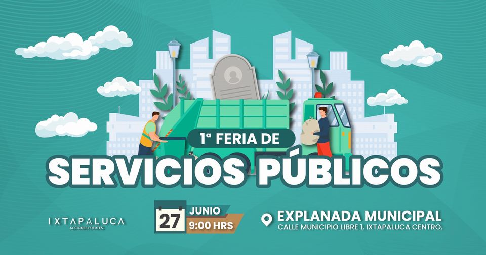 1687624253 Te invitamos a la Primera Feria de Servicios Publicos en