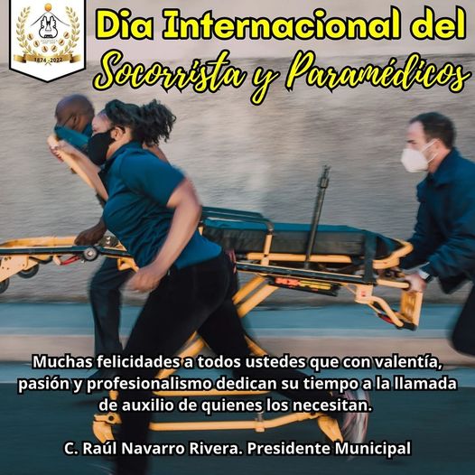 1687624730 HOY ES EL DIA DEL SOCORRISTA Y PARAMEDICO EL AYUNTAMIENTO