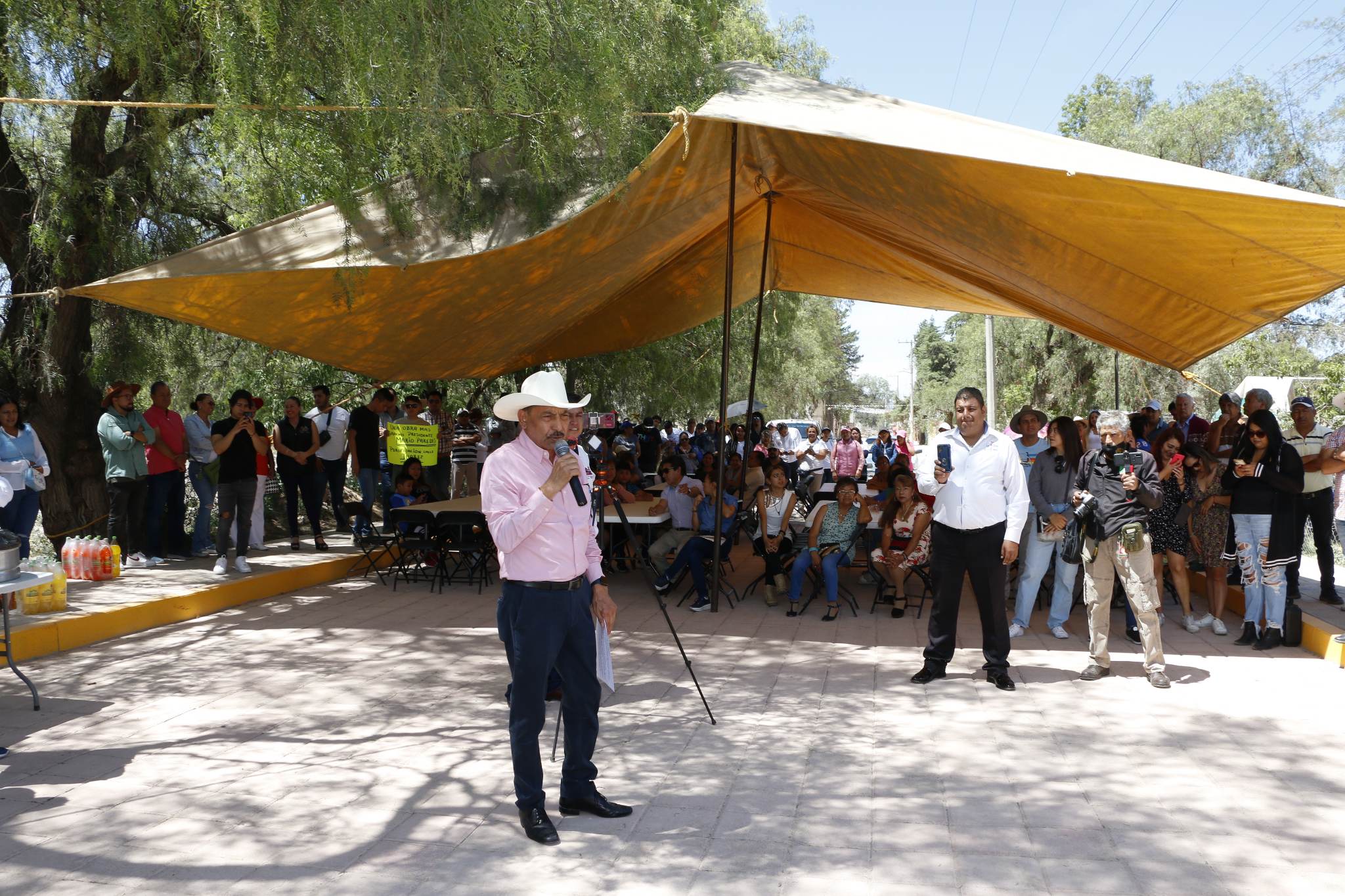 1687633646 753 Este dia se inauguro la tercera etapa de pavimentacion con