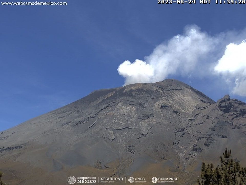 1687728328 REPORTE OFICIAL DE LA ACTIVIDAD DEL VOLCAN POPOCATEPETL