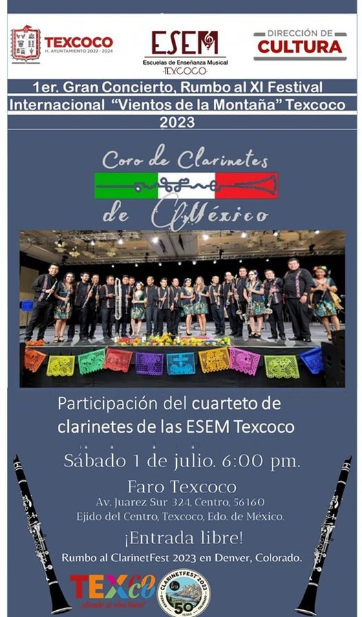 1687786784 Disfruta la presentacion del coro de clarinetes de Mexico acompanado