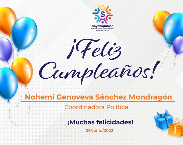 1687791717 Extendemos una felicitacion a nuestra companera Nohemi Genoveva Sanchez Mondrago