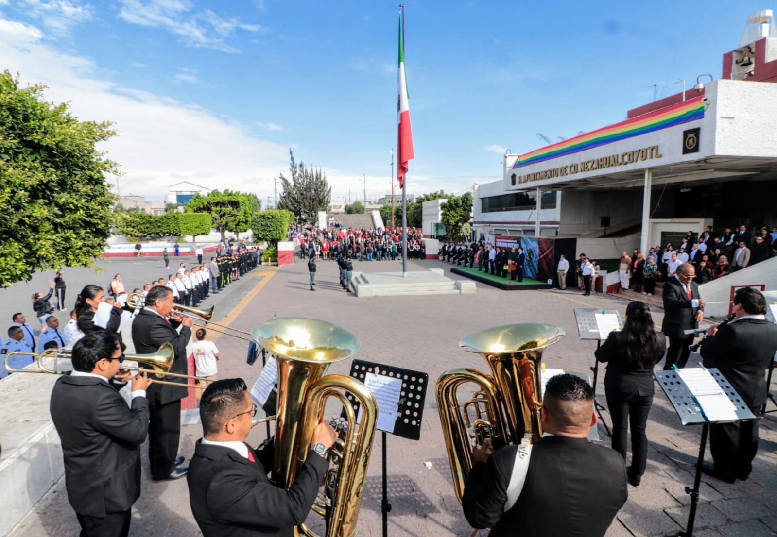 1687795155 CeremoniaCivica Con honor y decoro rendimos homenaje a nuestra