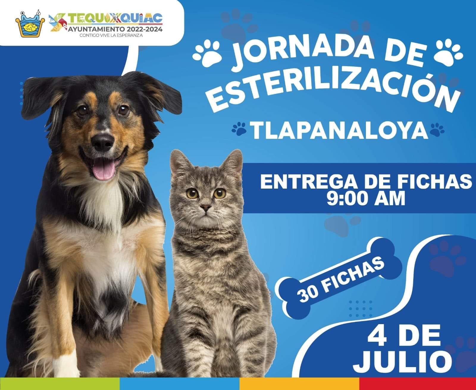 1687805180 941 ¡JORNADA DE ESTERILIZACION EN LOS SIGUIENTES BARRIOS 03 DE JULIO