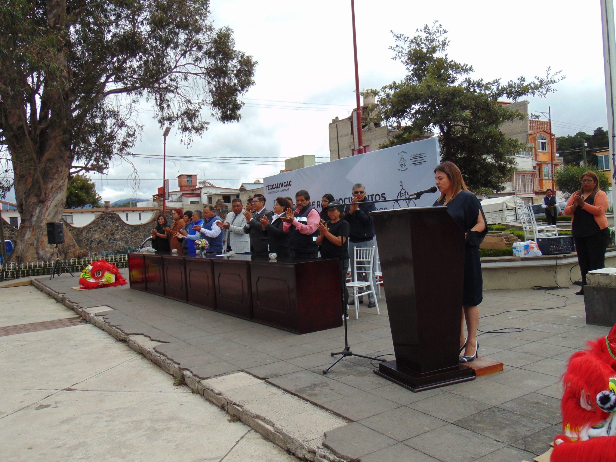 1687814724 629 El Gobierno Municipal de Texcalyacac realizo esta manana la Ceremonia