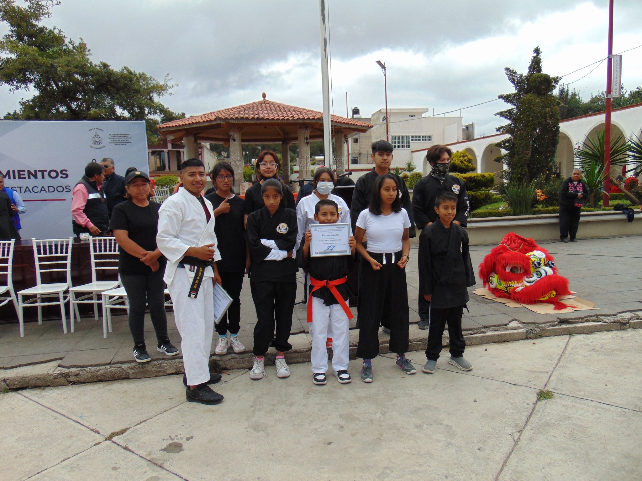 1687814752 621 El Gobierno Municipal de Texcalyacac realizo esta manana la Ceremonia