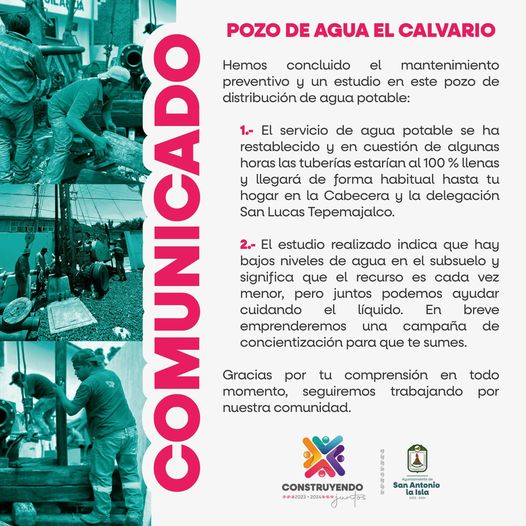 1687869644 Comunicado Hemos concluido los trabajos en el pozo El