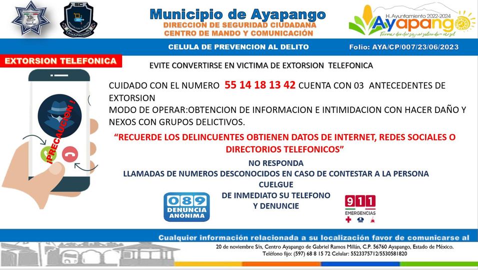 1687876004 CELULA DE PREVENCION AL DELITO ATENCION MEDIANTE REPORTES CIUDADANO NOS