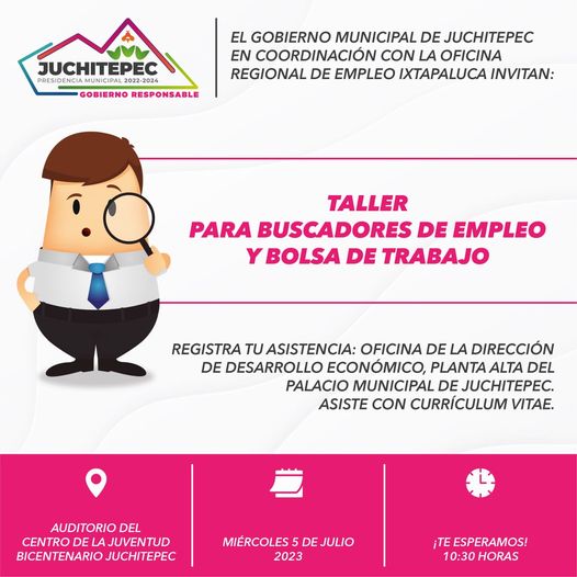 1687882715 TallerBuscadoresDeEmpleo El Gobierno Municipal en coordinacion con la Ofic