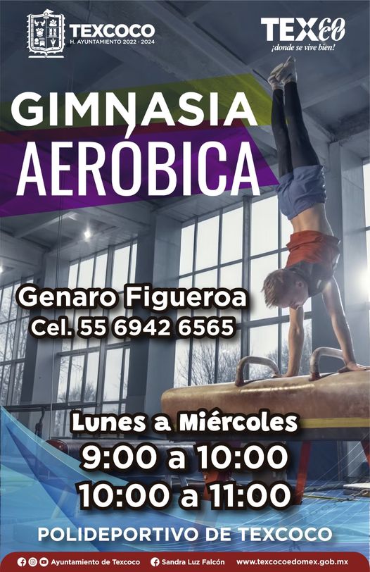 1687899285 Unete a las clases de Gimnasia Aerobica que el Polideportivo