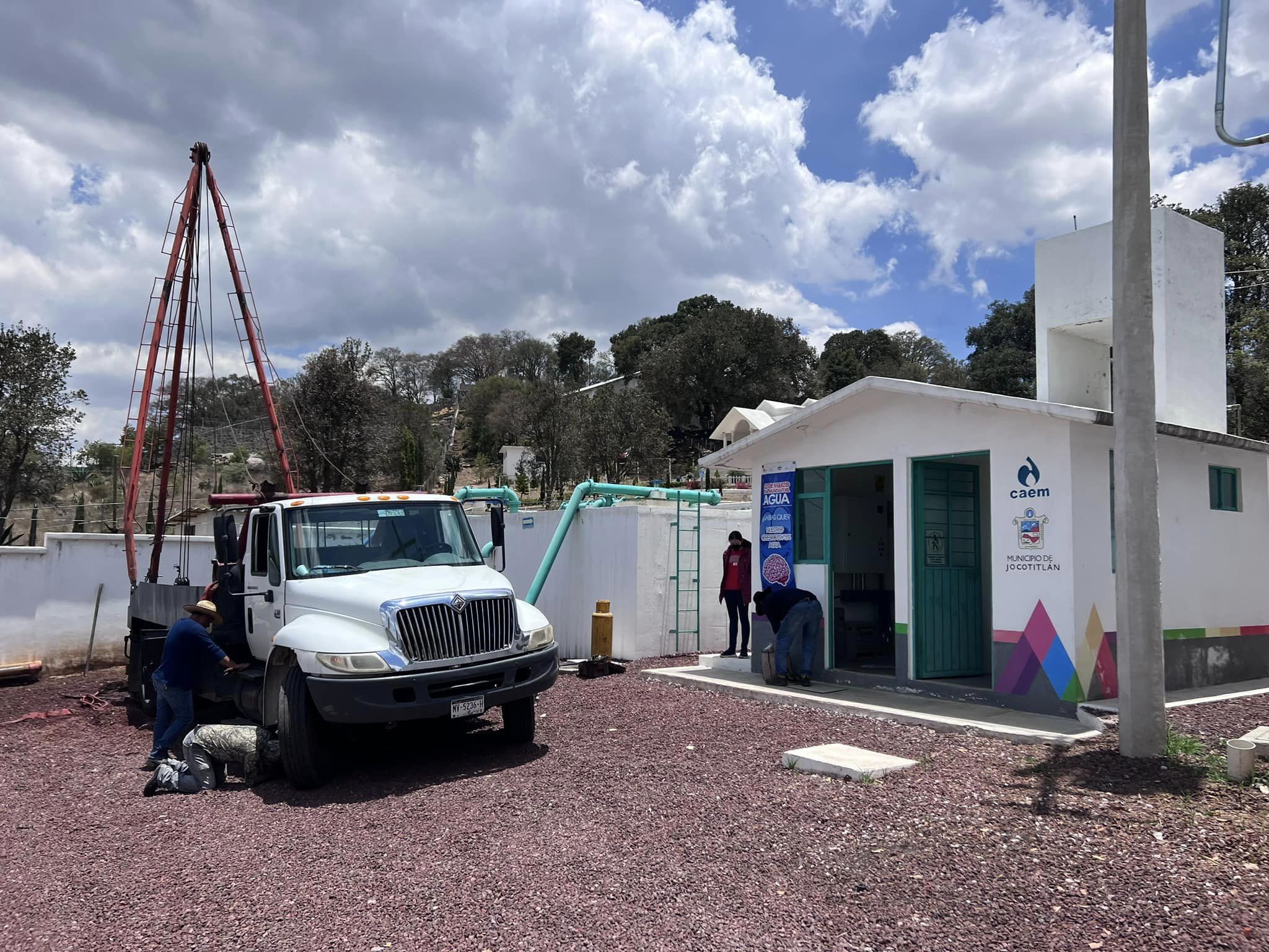 1687908283 595 Se continuan realizando los trabajos en el sistema de agua