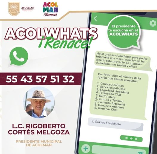 1687991511 El presidente municipal de Acolman LC Rigoberto Cortes Melgoza responde