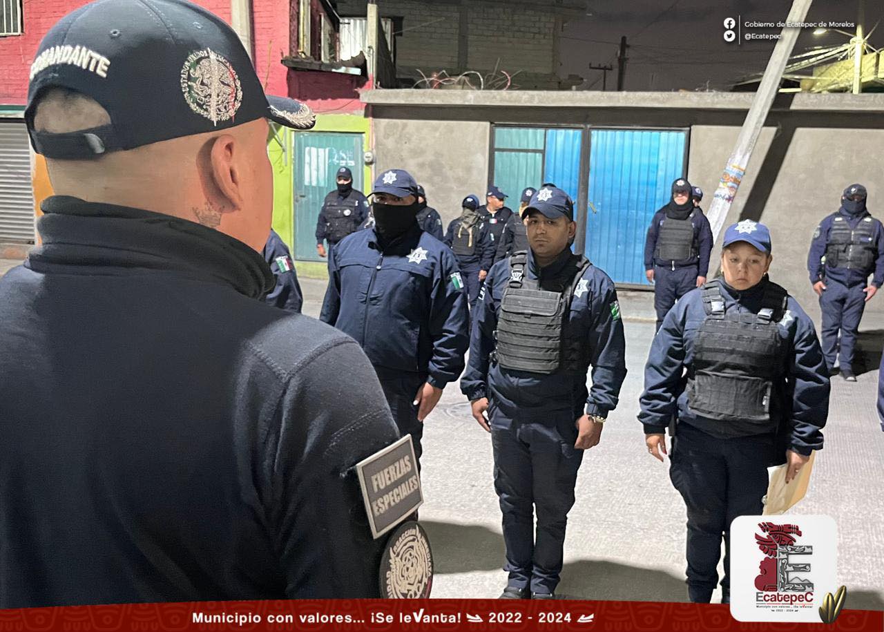 1688058099 301 Los elementos de la NuevaPoliciaDeEcatepec se encuentran trabajando por tu