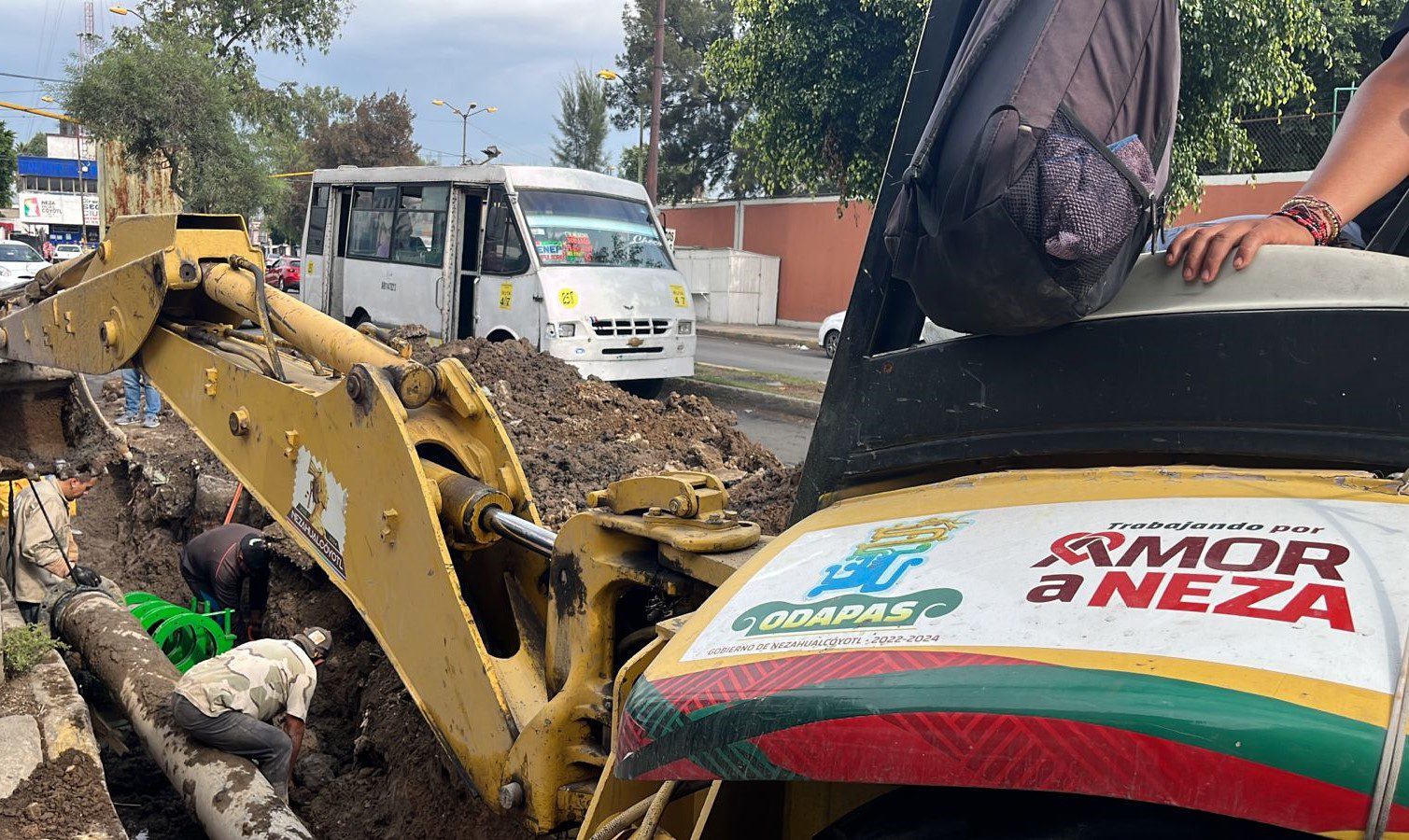 1688137163 575 AtencionAFuga Personal de Odapas Nezahualcoyotl llevo a cabo la